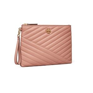 Tory Burch
Kira Small Chevron-Quilted Pouch Wristlet